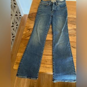Madewell NWT Cali Demi-Boot jeans size 24
